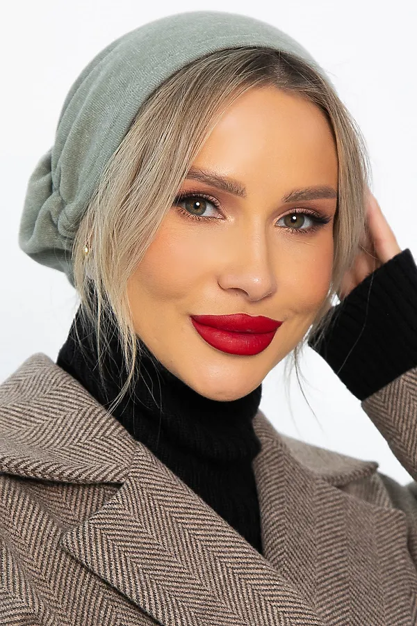 Чалма с резинкой LADY TAIGA, хаки - фото 2