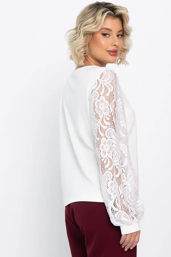 Блуза LADY TAIGA, айвори - фото 2
