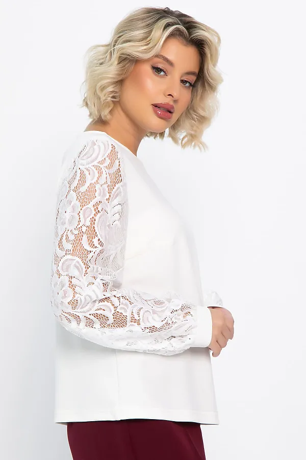 Блуза LADY TAIGA, айвори - фото 2