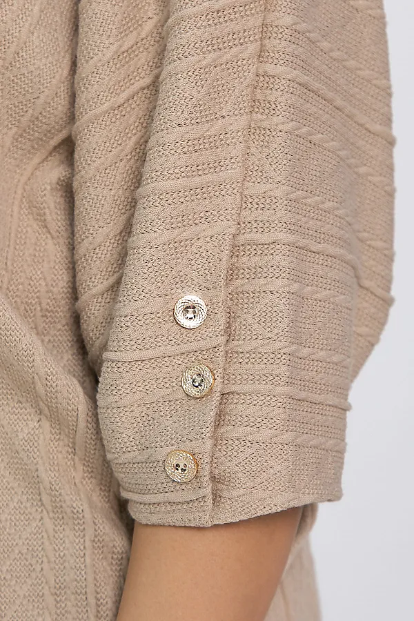 Блуза LADY TAIGA, бежевая - фото 2