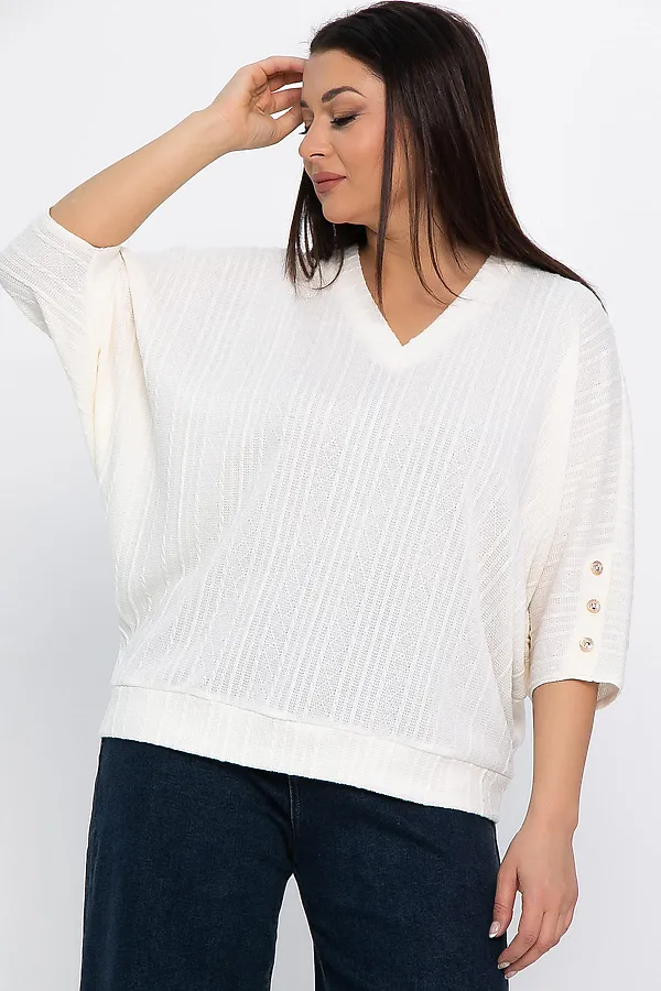 Блуза LADY TAIGA, молочная - фото 2