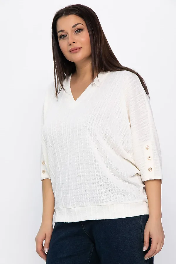Блуза LADY TAIGA, молочная - фото 2
