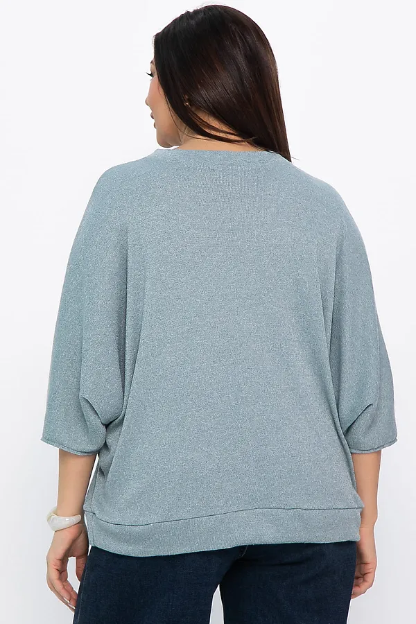 Блуза LADY TAIGA, ментоловая - фото 2