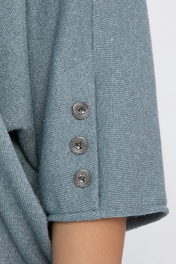 Блуза LADY TAIGA, ментоловая - фото 2