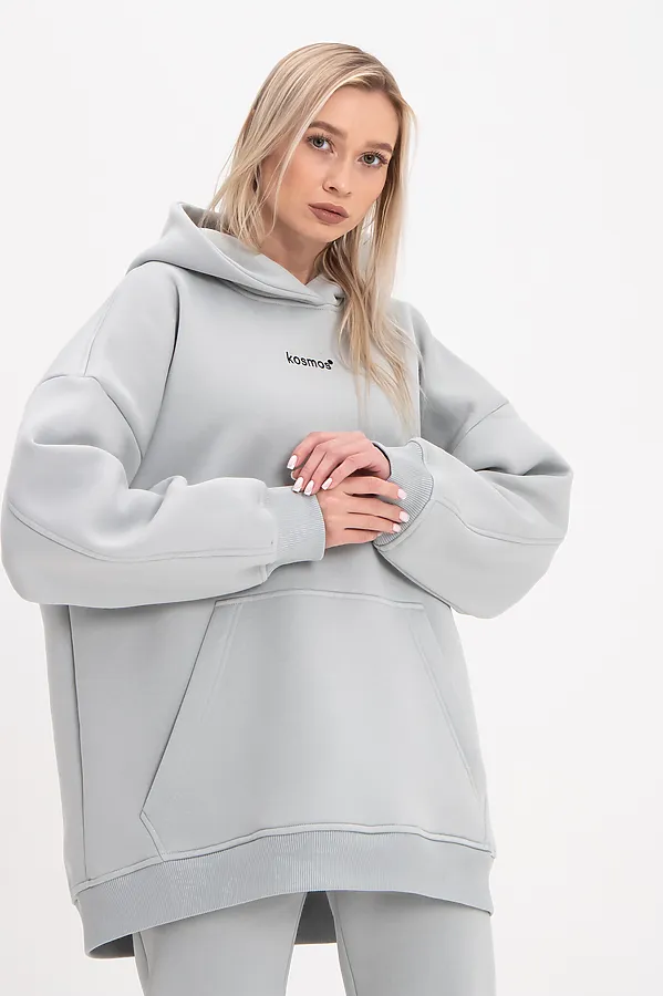 Худи KOSMOS, светло серый - фото 2
