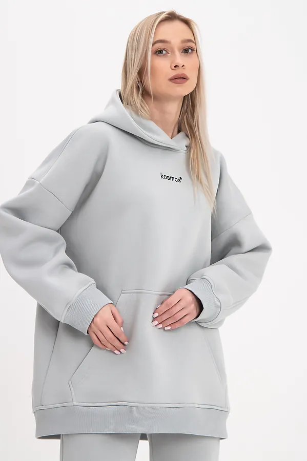 Худи KOSMOS, светло серый - фото 2