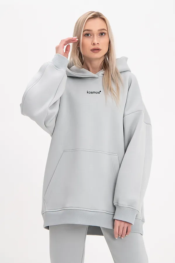 Худи KOSMOS, светло серый - фото 2
