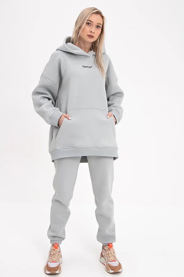 Худи KOSMOS, светло серый - фото 2