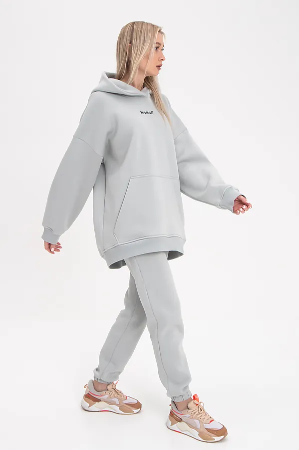 Худи KOSMOS, светло серый - фото 2