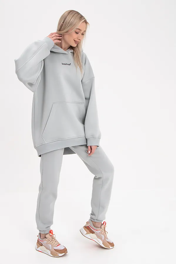 Худи KOSMOS, светло серый - фото 2