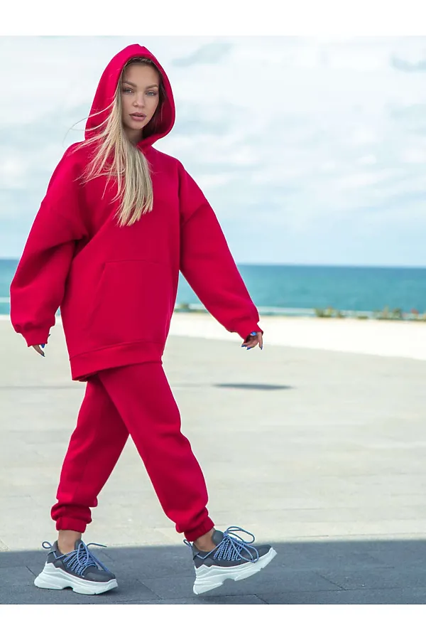 Брюки KOSMOS, красный - фото 2