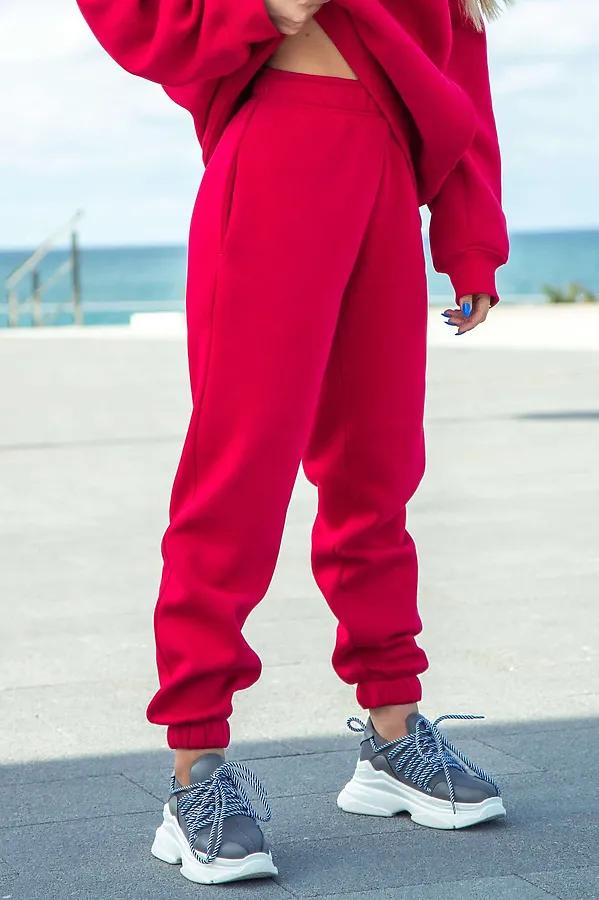 Брюки KOSMOS, красный - фото 2