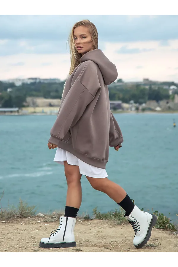 Худи KOSMOS, нюд - фото 2