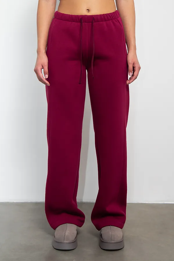 Брюки KOSMOS, бордо - фото 2