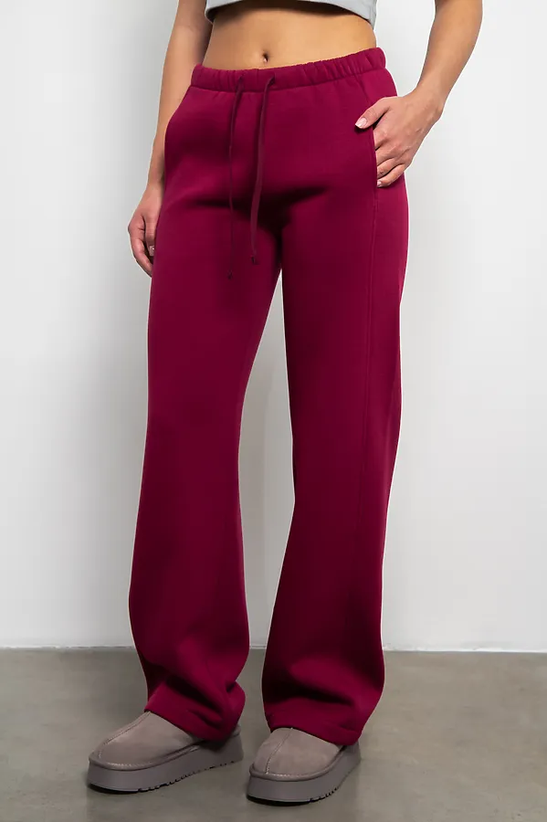 Брюки KOSMOS, бордо - фото 2