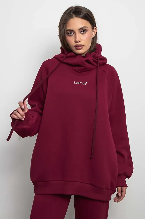 Худи KOSMOS, бордо - фото 2