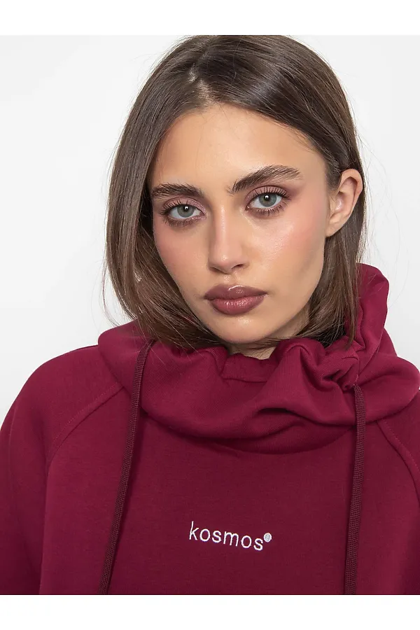 Худи KOSMOS, бордо - фото 2
