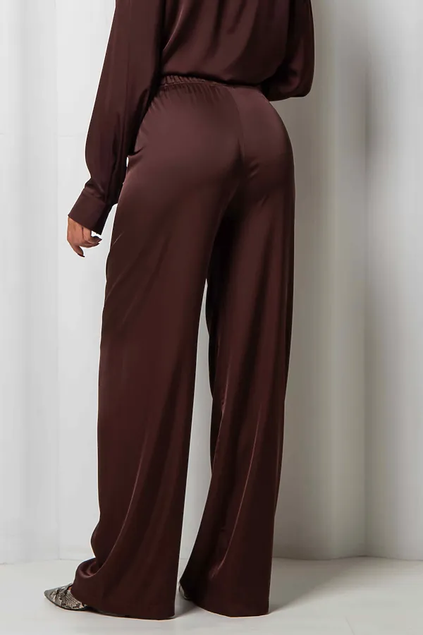 Брюки KOSMOS, горький шоколад - фото 2