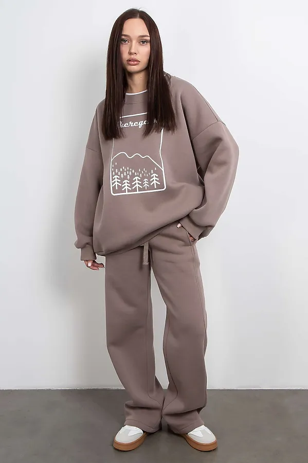 Брюки KOSMOS, нюд - фото 2