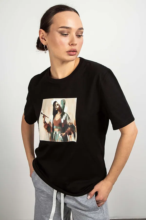 Футболка KOSMOS, черный - фото 2