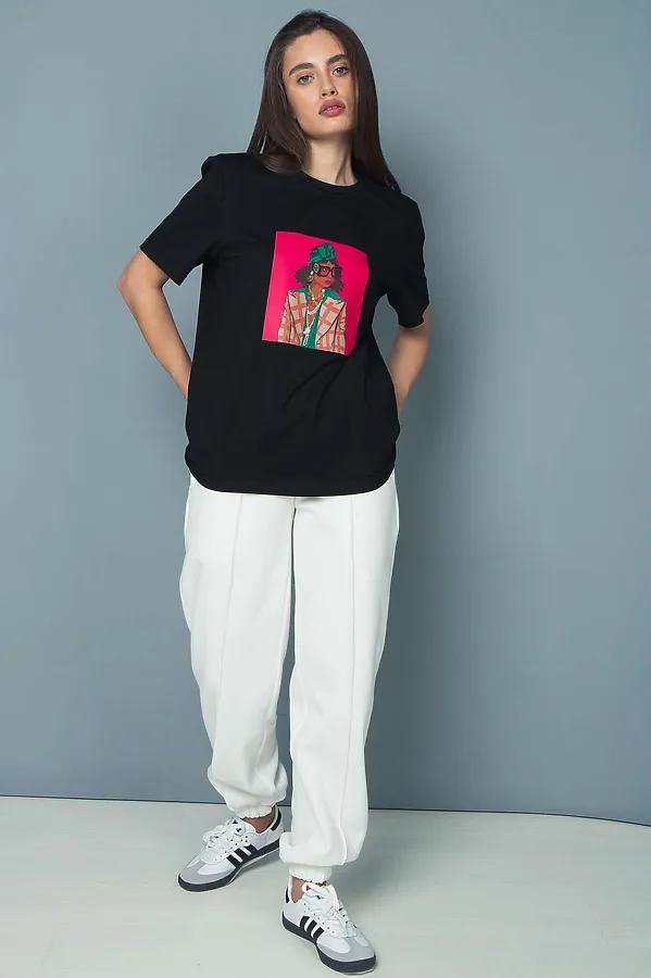 Футболка KOSMOS, черный - фото 2