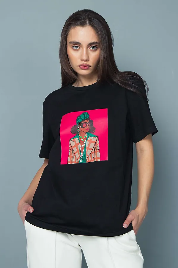 Футболка KOSMOS, черный - фото 2