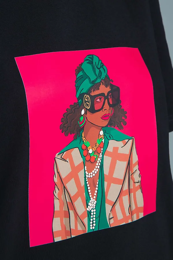 Футболка KOSMOS, черный - фото 2