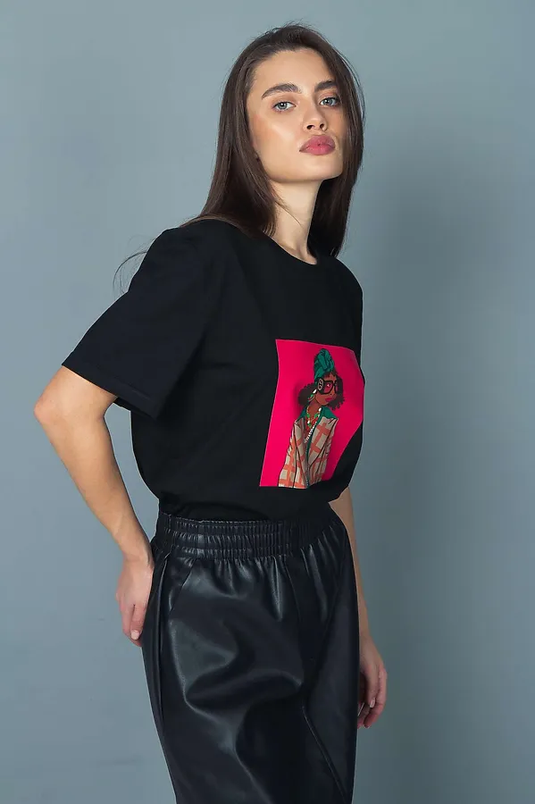 Футболка KOSMOS, черный - фото 2