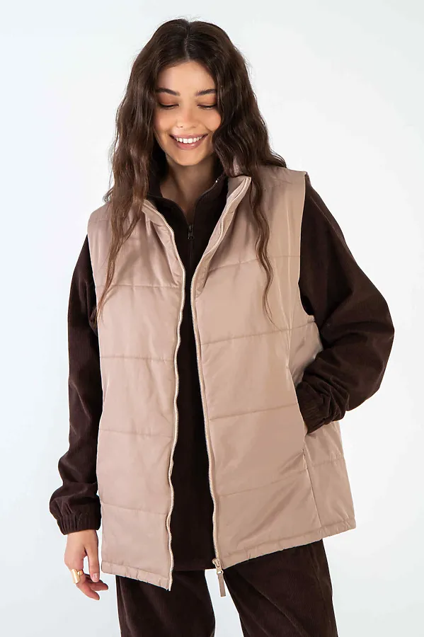 Жилет KOSMOS, бежевый - фото 2