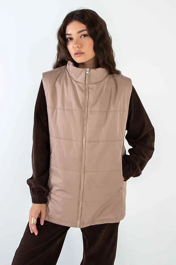 Жилет KOSMOS, бежевый - фото 2