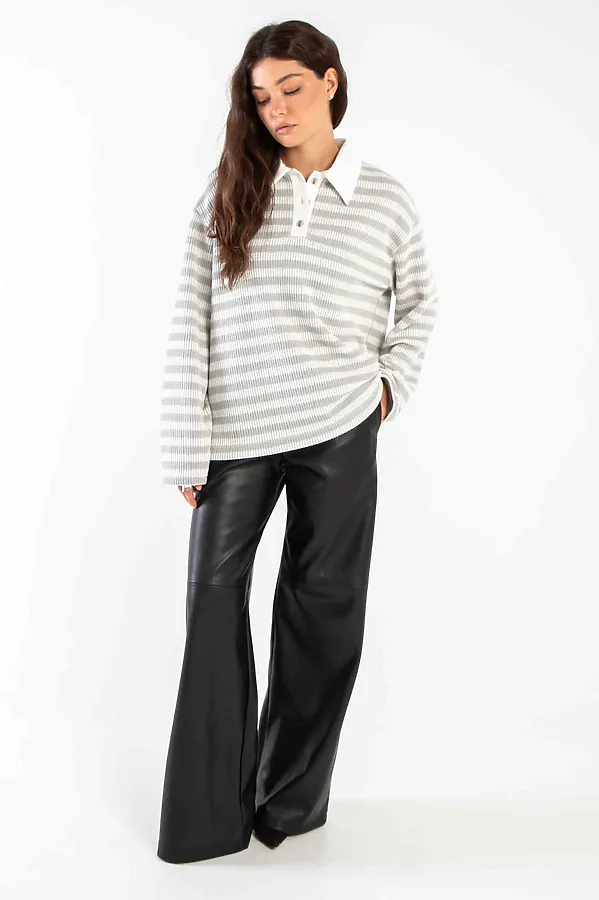 Поло KOSMOS, серый - фото 2