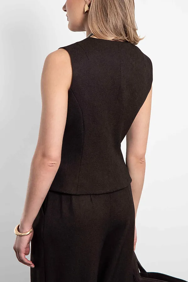 Жилет KOSMOS, коричневый - фото 2