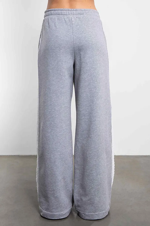 Брюки KOSMOS, серый меланж - фото 2