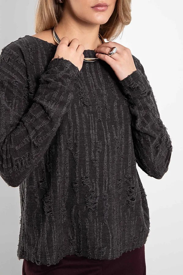 Джемпер KOSMOS, темно серый - фото 2