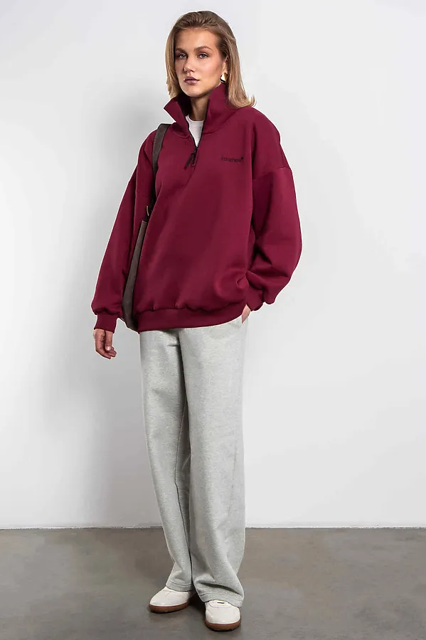 Свитшот KOSMOS, бордо - фото 2