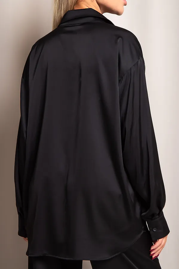 Рубашка KOSMOS, черный - фото 2