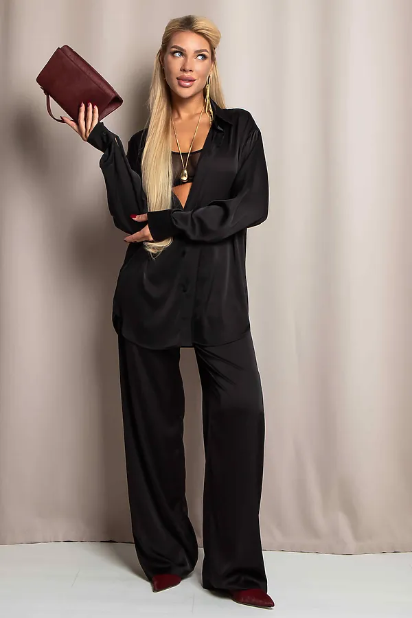 Брюки KOSMOS, черный - фото 2