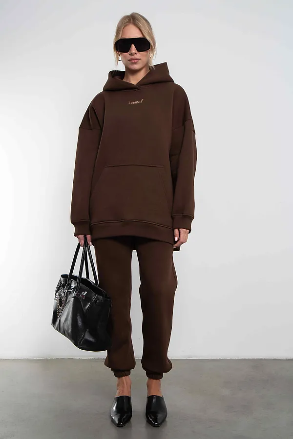 Брюки KOSMOS, коричневый - фото 2