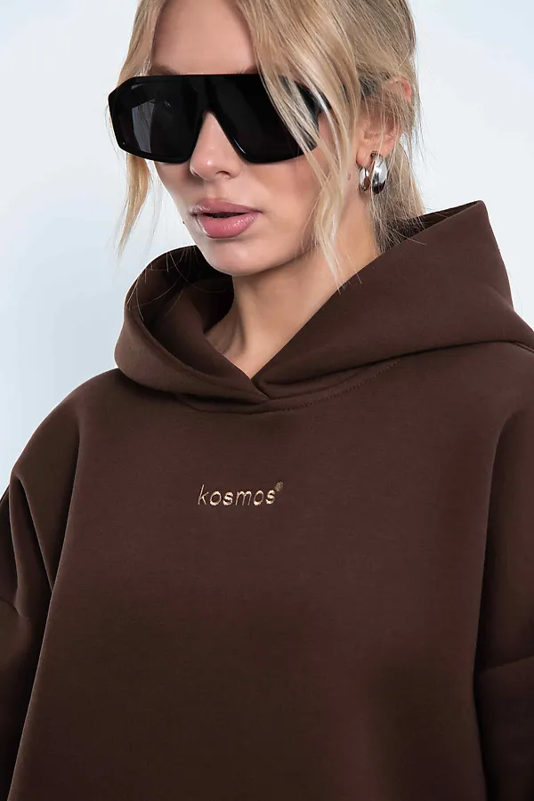 Худи KOSMOS, коричневый - фото 2