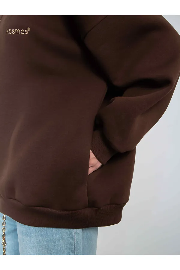 Свитшот KOSMOS, коричневый - фото 2
