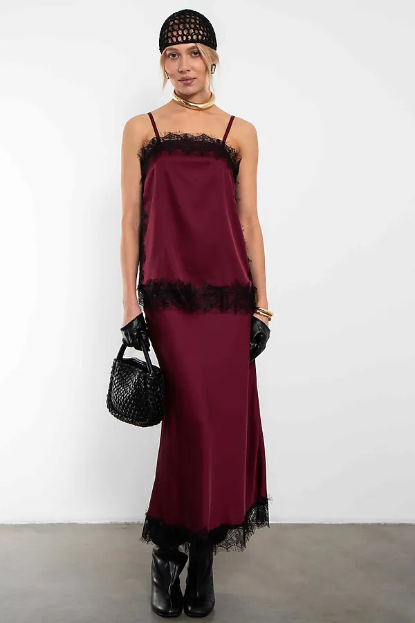 Топ KOSMOS, бордо - фото 2