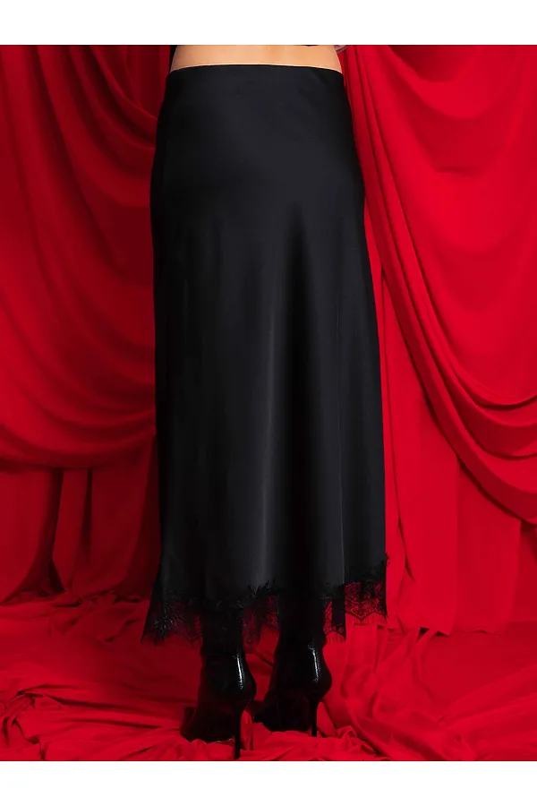 Юбка Шантилье KOSMOS, черный - фото 2