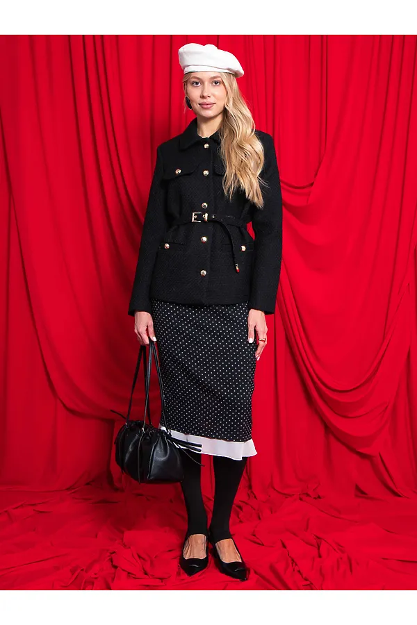 Юбка KOSMOS, черный - фото 2