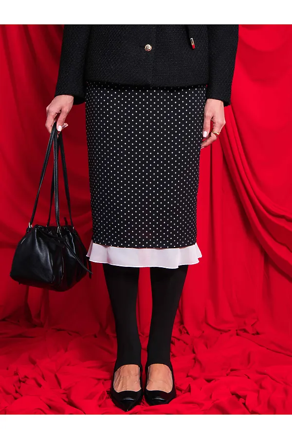 Юбка KOSMOS, черный - фото 2