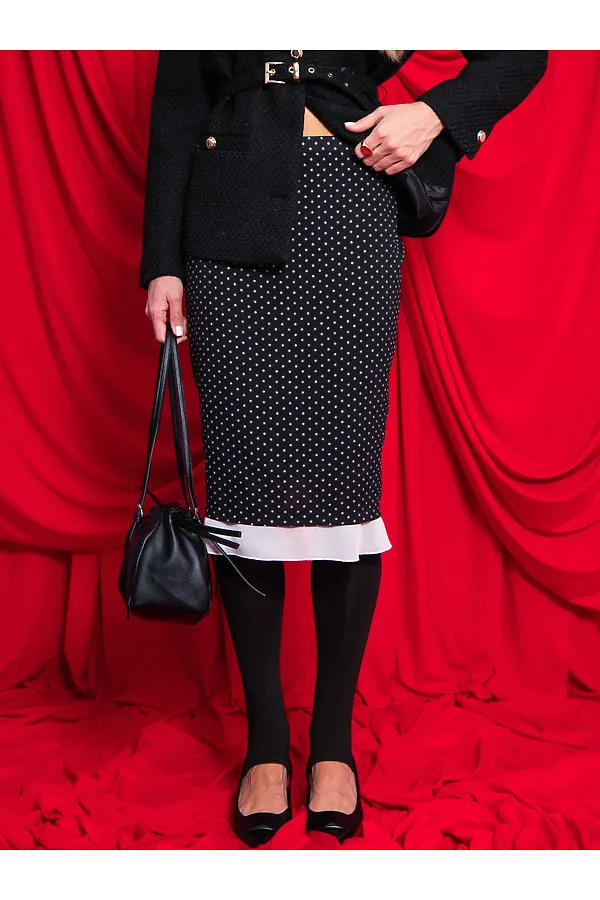 Юбка KOSMOS, черный - фото 2