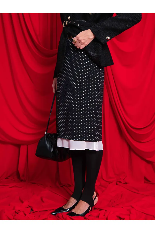 Юбка KOSMOS, черный - фото 2