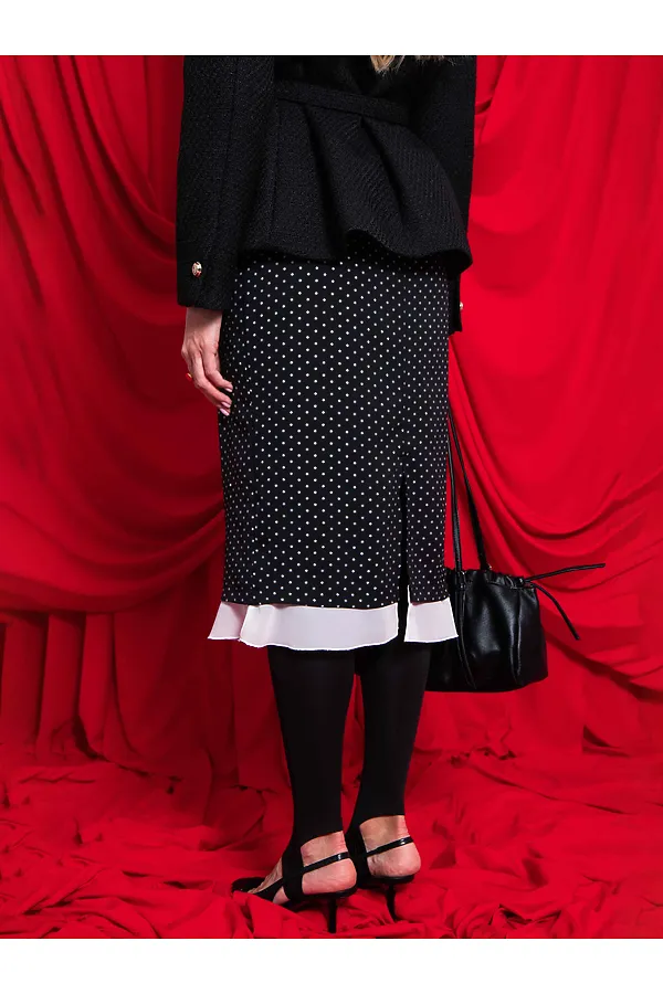 Юбка KOSMOS, черный - фото 2