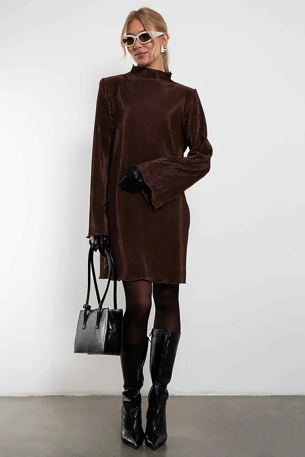 Платье KOSMOS, шоколадный - фото 2