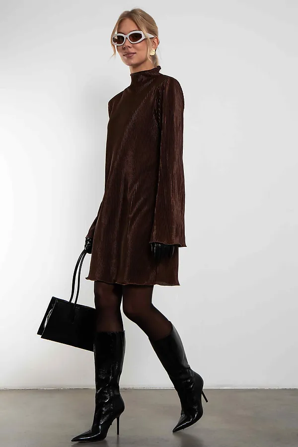 Платье KOSMOS, шоколадный - фото 2