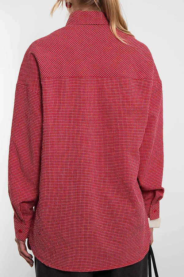 Рубашка KOSMOS, красный - фото 2